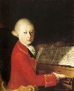 Wolfang Amadeus Mozart (aged 14) in Verona